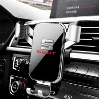 Universal Gravity Auto Phone Holder Car Air Vent Clip Mount Mobile Phone Holder For Seat leon fr mk2 mk3 lbiza Altea Accessories