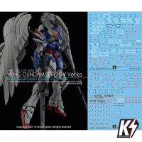 Waterdecal CG MG Wing Gundam Zero EW Ver.Ka #ดีคอลน้ำสำหรับติดกันพลา กันดั้ม Gundam พลาสติกโมเดลต่างๆ