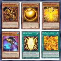 43PCS Yugioh Cards The Winged Dragon Of Ra Trading Battle Card Deck DIY Cards Playing Game