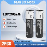 2PCS 3.6V 2400mAh ER14505 14505 AA Primary Lithium Battery For PLC CNC Alarm Cameras Gas Water Meter Security System Dry Battery Household Security Sy