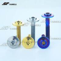 TAIMEILI มอเตอร์ไซค์สกรูไทเทเนียม,รถจักรยานยนต์ที่อยู่อาศัย M5x25mm 30มม./35สกรูเอ็มเอ็ม