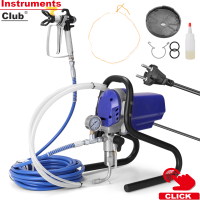 Instruments เครื่องพ่นสีไฟฟ้าแรงดันสูงแบบมืออาชีพเครื่องพ่นสีอเนกประสงค์อุปกรณ์ปรับปรุงบ้านชุดเครื่องมือระบายสี