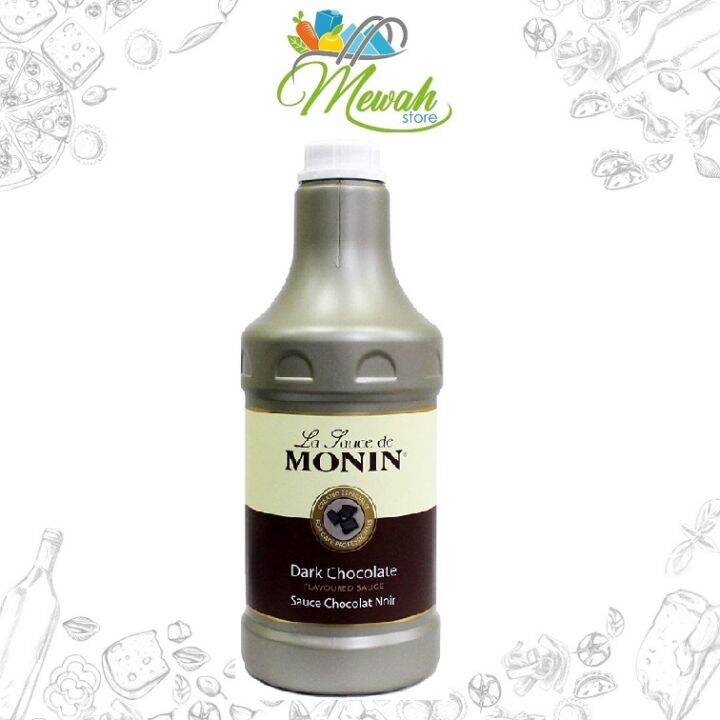 MONIN Gourmet Sauce Dark Chocolate (1.89L) Lazada