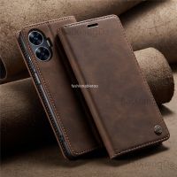 เคสโทรศัพท์หนังสีด้านแบบฝาพับสำหรับ Realme C55 Nfc C 55 RealmeC55 RealmeC55Nfc Nfc Casing Magnetik แป้นยึดกระเป๋าสตางค์ช่องเสียบบัตรฝาครอบด้านหลังกันกระแทก