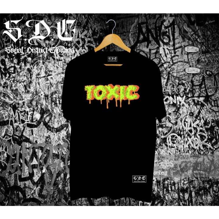 TREND TSHIRT CLOTHING TOXIC TOXIC DESIGN Lazada PH