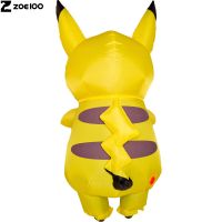 Pikachu Inflatable Costumes Cosplay for Kids Party Christmas Halloween Costume Halloween Party Dress Christmas Suit