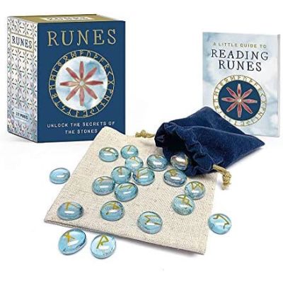 ✨สินค้าของแท้นำเข้า✨ ชุดหินรูนส์พยากรณ์ Runes : Unlock The Secrets of The Stones