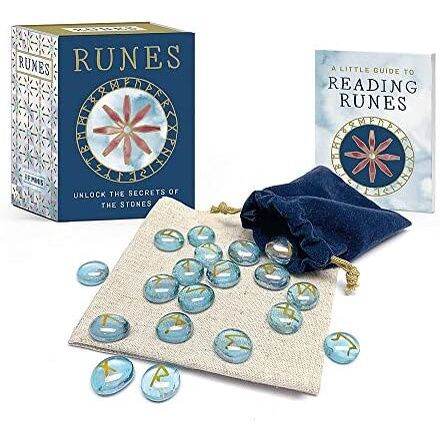 สินค้าของแท้นำเข้า-ชุดหินรูนส์พยากรณ์-runes-unlock-the-secrets-of-the-stones