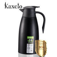 Kaxcio 304สแตนเลส2L Thermosหลอดสูญญากาศฉนวนกาน้ำกาแฟชานมเหยือกความร้อนเหยือกสำหรับบ้านและสำนักงาน