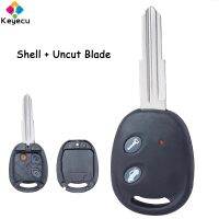 [BETTER] KEYECU Mobil Remote Control Key ซองใส่เปลือก2ปุ่มสำหรับ Chevrolet Aveo 2009 2010 2011 2012 2016 Fob RK950EUT CE 0678