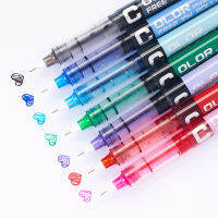 1PC Snowhite 0.5 Mm Needle Gel Pens 7 Color Large Capacity School&amp;office Supplies Stationery