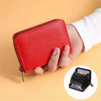 Credit/id/bank Pu Leather Coin Purse Credit Case Wallet Card Holder Fashion Business
