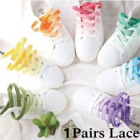 【hot sale】✼✚ D18 1Pair 120cm Color Grant ? Lace Flat Lace Casual Sports Shoes Accessories Can Be Used As Spare Shoelaces