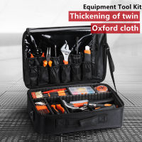 Multi-Purpose Tool Bag Large Capacity Hardware Tools Organize Bag Electrician Bag Oxford Waterproof Wear-Resistant Strong Tool Storage Toolkit