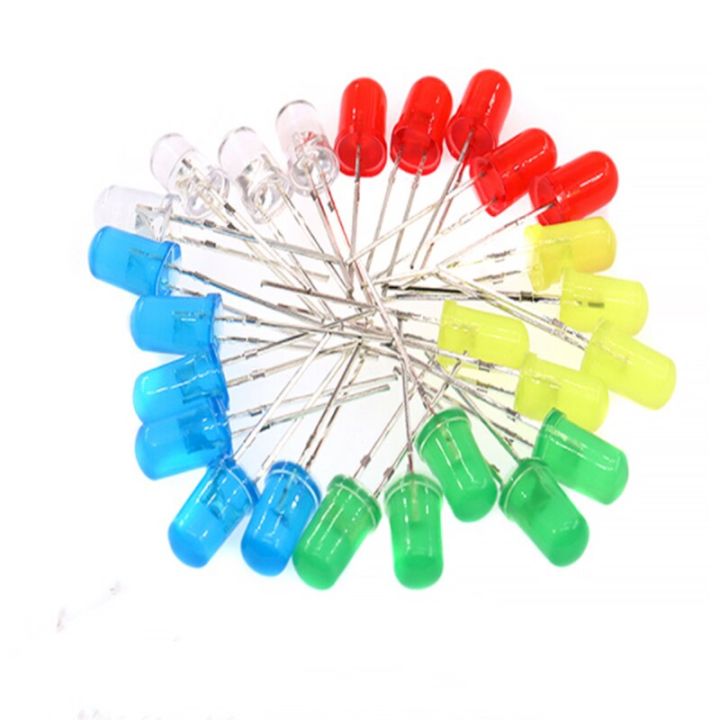 1000pcs-led-diode-5mm-assorted-kit-warm-white-green-red-blue-yellow-orange-purple-uv-pink-color-3v-light-emitting-diodeselectrical-circuitry-p
