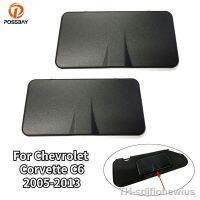 【hot】✖  2Pcs Car Lid Vanity Mirror Cover for Corvette 2005-2010 2011 2012 2013 Interior Accessories