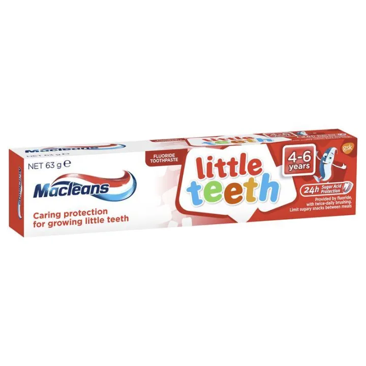 Australia Macleans Fluoride Toothpaste for Kids 63g Lazada PH