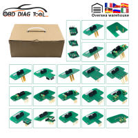 ราคาต่ำสุด22ชิ้น BDM อะแดปเตอร์สำหรับ Kess Ktag Fgtech ECU โปรแกรมเมอร์เต็มชุด ECU ชิปปรับแต่งสำหรับ K-Tag BDM Probes