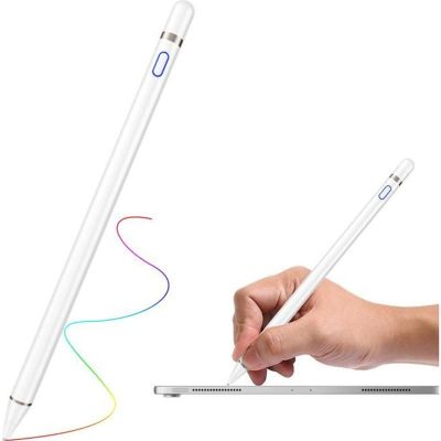 《Bottles electron》ปากกาสไตลัสที่ใช้งานสำหรับหน้าจอสัมผัสทุกรูปแบบ,ใช้ได้สไตลัสที่ชาร์จซ้ำได้กับโทรศัพท์ iPad Huawei LG ปากกาแท็บเล็ตสมาร์ตโฟน