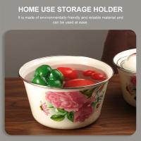 1pc Home Kitchen Use Thickened Storage Holder Retro Kitchen (Random Pattern)