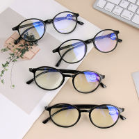 Uni Reading Glasses Classic Computer Eyewear Anti Blue Rays Round Frame TR90 Strength+1.00~+4.00 Antifatigue Readers Glasses Presbyopia Eyeglasses