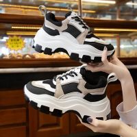 ✧❧  Sneakers Fashion Chunky Shoes Thick Sole Female Mesh Up Platform Vulcanize Footwear Walking