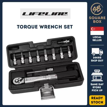 LifeLine Essential Torque Wrench Set