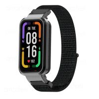 ZZOOI Strap +Case For Redmi Band Pro Smart Watch Accessories Breathable Nylon Bracelets For redmi band pro Watchband Protection Cover