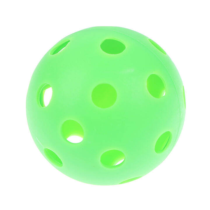 Mazalan 72MM Floorball Stick Ball PVC Plastic Soft Baseball Ball Sport