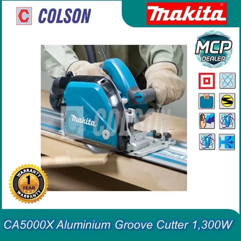 COLSON MAKITA CA5000X 118 mm (4-5/8") Aluminum Groove Cutter Mesin Memotong Aluminium  マキタ Lazada