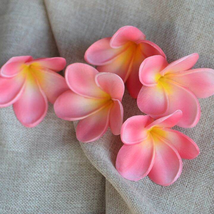 cc-10pcs-hawaiian-flowers-fake-plumeria-foam-frangipani-heads-9cm-beach-wedding-decorations-floatingth