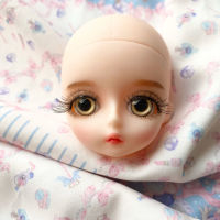 - หัวตุ๊กตาเด็กทารกซิลิโคน 1 : 6 Bjd 3 D