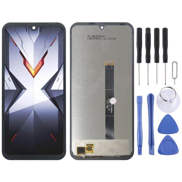 Custodia Hotwav Cyber 9 PRO 6.62 Pollici - 2 Pack Cover In Silicone Morbido TPU Trasparente E Nero Antiscivolo - 6
