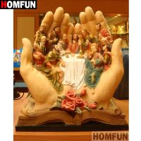 HOMFUN Full Square/Round Drill 5D DIY Diamond Painting "Religious figure" Embroidery Cross Stitch 3D Home Decor Gift A11161 Bar  Wine Tools