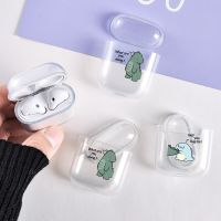 เคส Airpods สำหรับ AirPods 3,เคสลายการ์ตูนน่ารักรูปไดโนเสาร์คู่รักที่คลุมเคสทีพียู Pro Fundas สำหรับ Apple AirPods 1/2ชาร์จไร้สาย