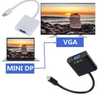 Mini DP To VGA Adapter 1080P แสดงพอร์ต VGA Dongle สำหรับ PC แล็ปท็อป