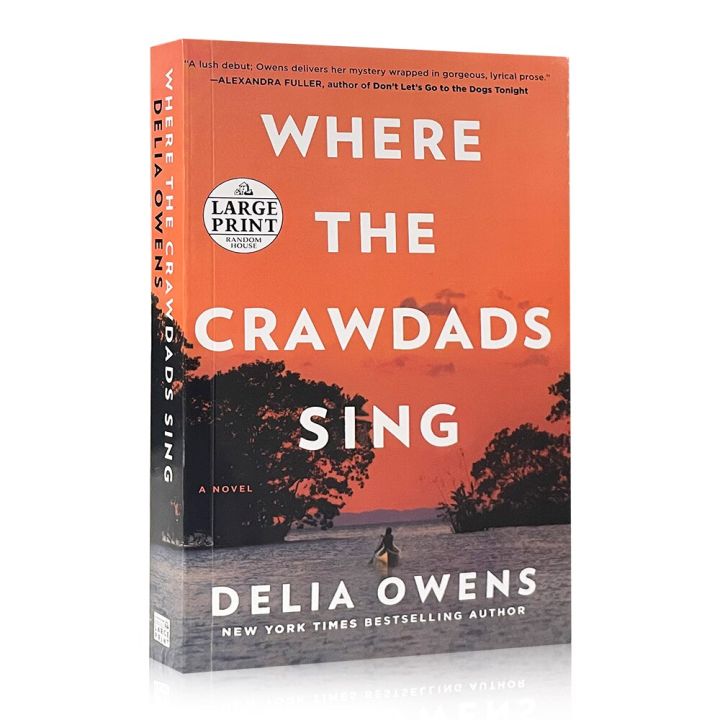 ที่รวบรวมข้อมูลร้องเพลงโดย Delia Owens ตื่นเต้นกับการอ่านหนังสือภาษาอังกฤษของขวัญนวนิยายลึกลับที่สวยงามอย่างเจ็บปวดการเฉลิมฉลองการเล่าเรื่องที่กำลังจะมาถึงของธรรมชาติ  | Lazada.Co.Th