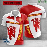 ManchesterS United Premier League 2023 3D Polo POLO POLO shirt Hoodie POLO POLO shirt