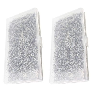 4000 Pieces Sewing Pins Head Pins Fine Satin Pin Straight for Jewelry Craft Sewing Projects(1Inch)
