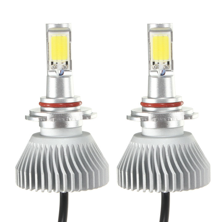 ชุดอัพเกรดรถยนต์60w-6000lm-6000k-ไฟหน้ารถมอเตอร์ไซค์แบบ-led-12v-หลอดไฟแปลง