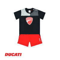 Ducati BABY BOY เสื้อยืด แขนสั้น และชุดเบอร์มูดา สําหรับเด็ก812840-816322 vr