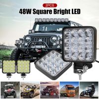 【CW】 Car 48W SUV road Driving Fog Lights Pods Bar 6000K for Trucks