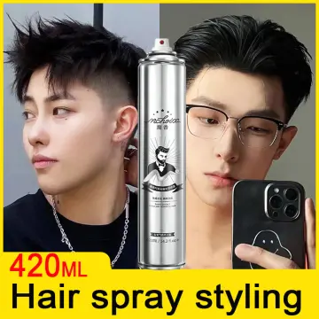 Buy Fluffy Volumizing Hair Spray Hairspray Strong Hold Dry Gel Hairstyle  Long Lasting and Fast Drying Shaping Spray Hair Gel Disposable Hair  Styling Styling Spray Hairspray for Men and Women Online at