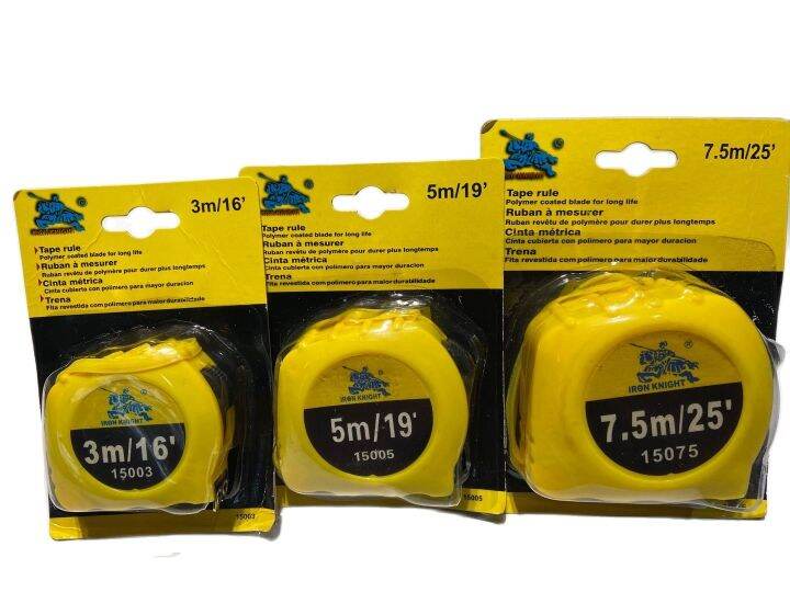 IRON KNIGHT STANDARD TAPE MEASURE ⁕ Lazada PH