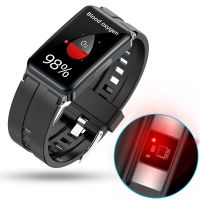 UGUMO EP01 Blood Glucose Sugar Smart Watch ECG HRV Body Temperature Blood Pressure Monitoring Smart Bracelet for Men Women