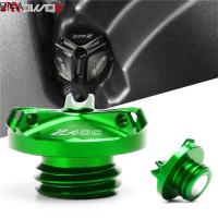 ※Kawasaki Z 400 Z400 น็อตปิดน้ำมันเครื่อง จุกน้ำมันเครื่อง น็อตแต่ง Bigbike Engine Oil plug CNC Aluminium (Color)✦