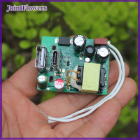 JointFlowers ชาร์จเร็วโมดูลพลังงานเอาท์พุท5V3 5A USB Type-C อุปกรณ์ชาร์จโทรศัพท์ในรถยนต์สวิตช์บอร์ดไฟฟ้า