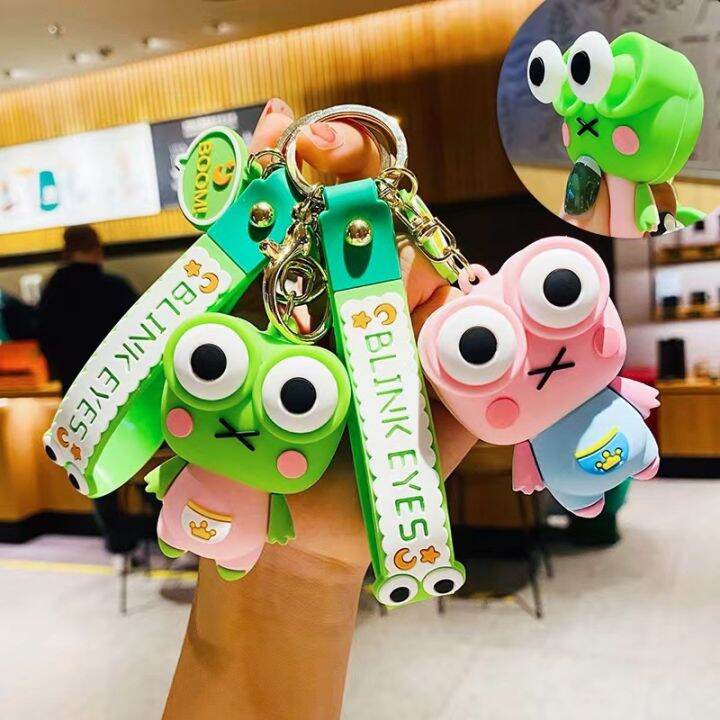 Miutiso Eye Popping Frogs Keychain Lazada PH