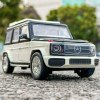 1:24 Benz EQG G-Class โลหะผสมรุ่นรถของเล่น D Iecasts โลหะหล่อเสียงและแสงรถของเล่นสำหรับเด็กยานพาหนะ