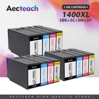 Aecteach ตลับหมึกเครื่องพิมพ์ใหม่ที่เข้ากันได้กับ1400XL Canon PGI PGI1400สูงสุด MB 2140 2740 2040 2340 PGI-1400XL Pgi1400